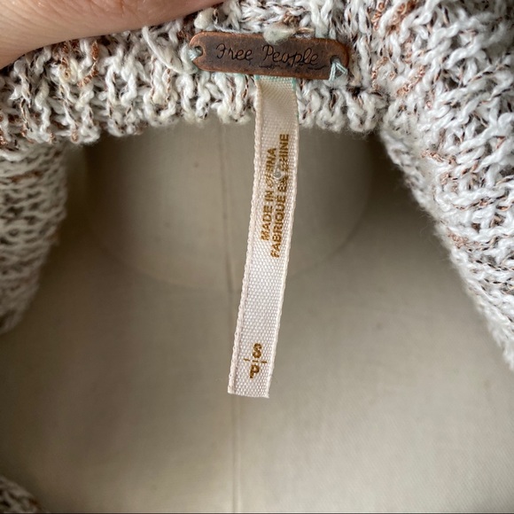 Free People ‘Sail Away Henley Sweater’ Pullover - Picture 7 of 7